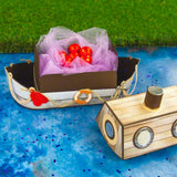 Load image into Gallery viewer, Charming Canal Boat Gift Box Showcase Die Set