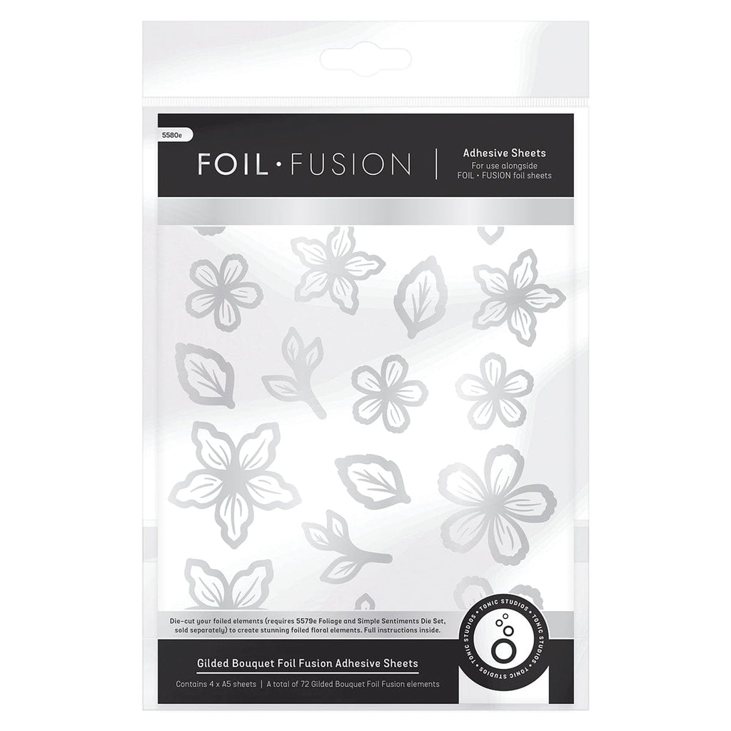 Craft Perfect Adhesives Gilded Bouquet Foil Fusion Adhesive Sheets - 5580e