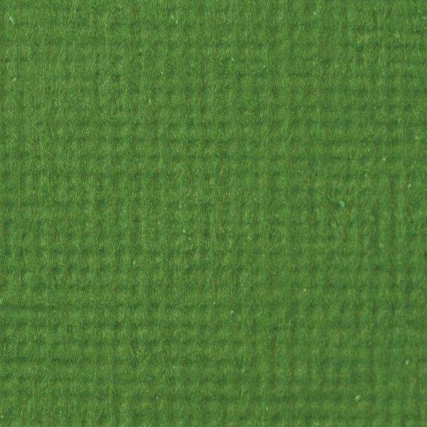 Craft Perfect Classic Card Craft Perfect - Classic Card - Fern Green - Weave Textured - 12" x 12" (5/Pk) - 9158e