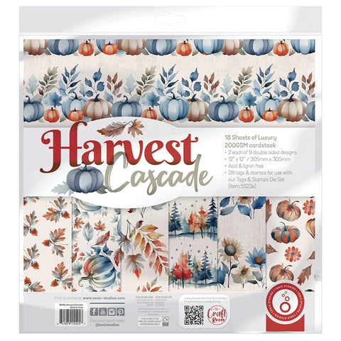 Craft Perfect New Classic Card Harvest Cascade 12x12 Art Pad - 5545e