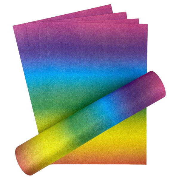 Craft Perfect Ombre Card Craft Perfect - Ombre Card - Kaleidoscope of Colours - A4 (5/PK) - 8893E