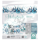 Load image into Gallery viewer, Craft Perfect Printed Papers Winter&#39;s Veil 12x12 Art Pad -5565e