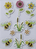 Load image into Gallery viewer, Little Birdie 3D Embellishment 11/Pkg Garden Buzz