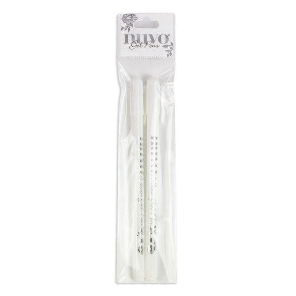 Nuvo Adhesives Nuvo - 2 Pack Of White Gel Pens - 124n