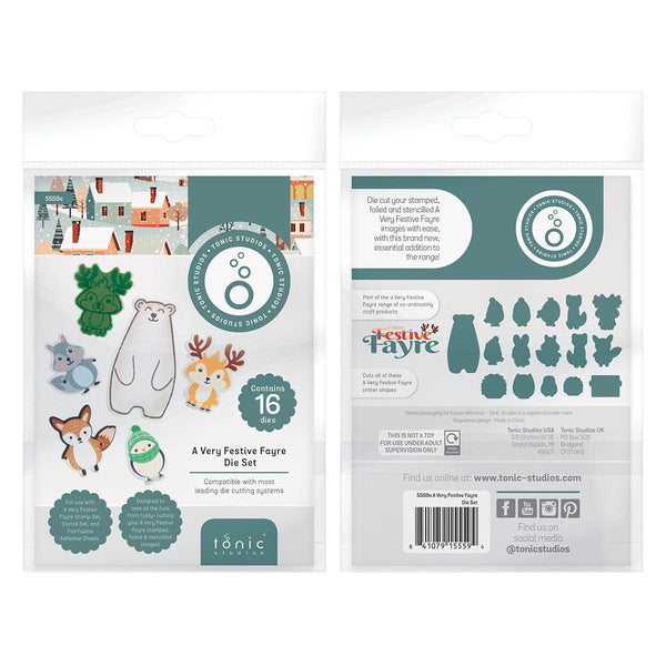 Tonic Studios Designers Choice A Very Festive Fayre Die Set - 5559e