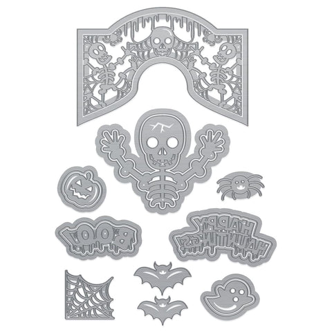 Tonic Studios Die Cutting Happy Hauntings Embellishment Die Set -5647e