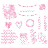 Load image into Gallery viewer, Tonic Studios Die Cutting Scribbles and Textures Die Set -5591e