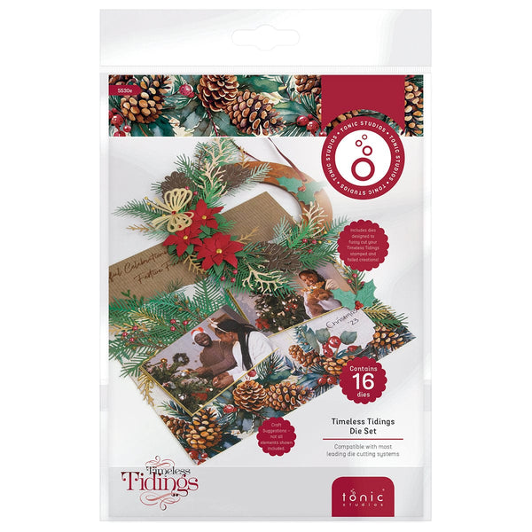 Tonic Studios Die Cutting Timeless Tidings Die Set - 5530e