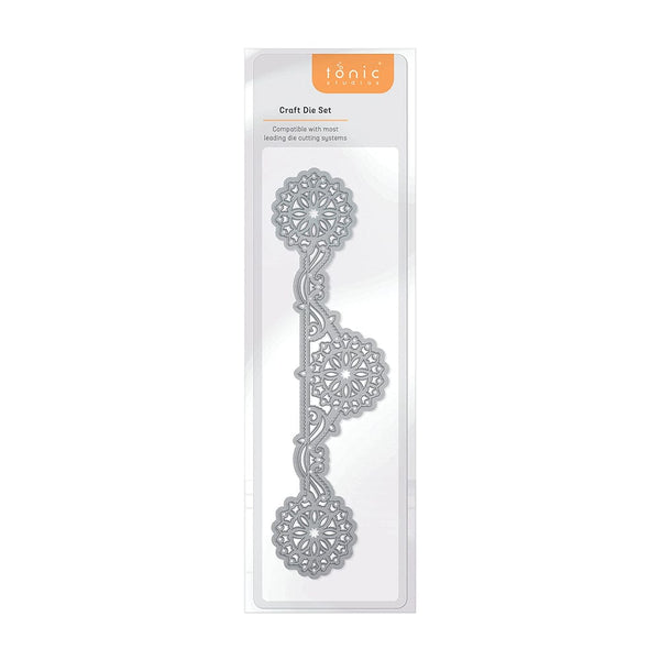 Tonic Studios Die Cutting Tonic Studios - Filigree Flourishes Strip Die Set  - 4413E