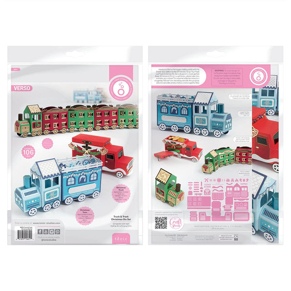 Tonic Studios Die Cutting Tonic Studios - Truck & Track Christmas Die Set - 5651e