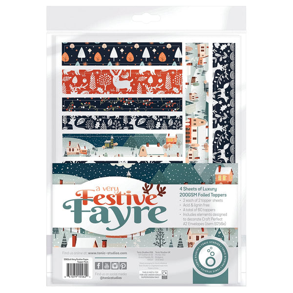 Tonic Studios Dimensions A Very Festive Fayre Topper Set - 5562e