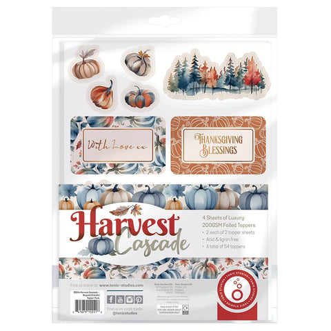 Tonic Studios Dimensions Harvest Cascade Beyond Grateful Topper Set - 5551e