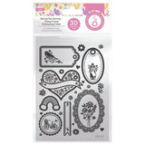 Load image into Gallery viewer, Tonic Studios Embossing Folder Spring Has Sprung - Fancy Frame 3D Embossing Folder - 5762e