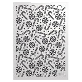 Load image into Gallery viewer, Tonic Studios Essentials A Candy Cane Christmas Sweet Festivities 3d Embossing Folder - 5536e