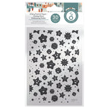 Load image into Gallery viewer, Tonic Studios Essentials A Very Festive Fayre Cutesy Stars 3D Embossing Folder - 5556e