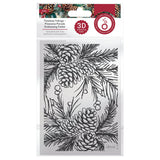 Load image into Gallery viewer, Tonic Studios Essentials Timeless Tidings  Pinecone Parade 3d Embossing Folder - 5528e