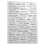 Load image into Gallery viewer, Tonic Studios Essentials Timeless Tidings Season&#39;s Greetings 3d Embossing Folder - 5527e