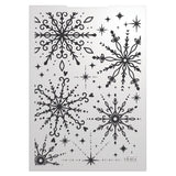 Load image into Gallery viewer, Tonic Studios Essentials Winter’s Veil Baroque Snowflake 3d Embossing Folder - 5566e