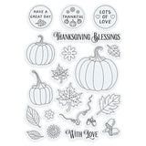 Load image into Gallery viewer, Tonic Studios Stamps Harvest Cascade Stamp Set - 5550e