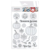 Load image into Gallery viewer, Tonic Studios Stamps Harvest Cascade Stamp Set - 5550e