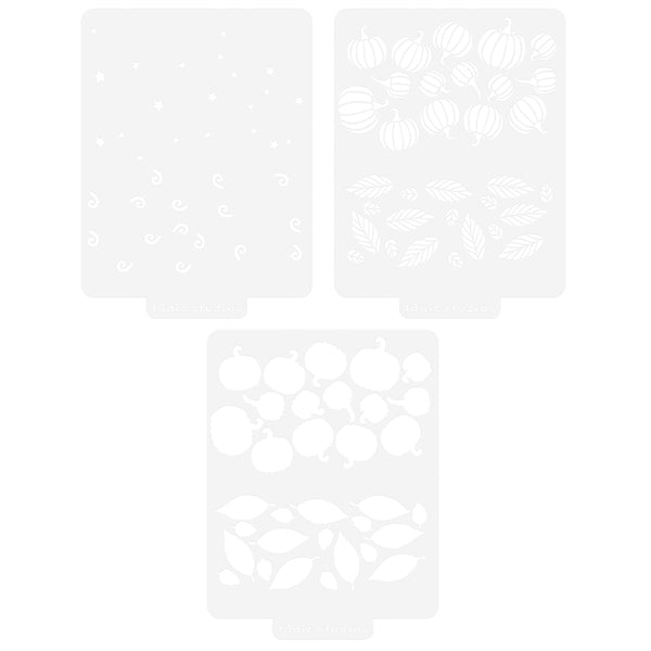 Tonic Studios Stencils Harvest Cascade 3 Stencil Set - 5548e