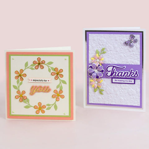 3D Embossing Folder - Botanical Collection - DB130