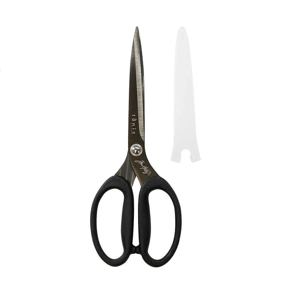 Tim Holtz Scissors All Purpose - 9.5 Inch Titanium Snips with