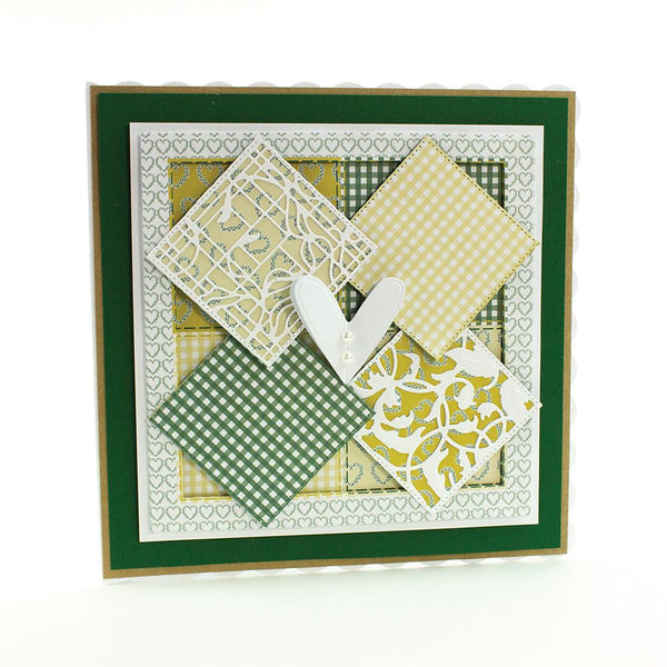 Tonic Studios - Tangled Vines Patchwork Die Set  - 4424E