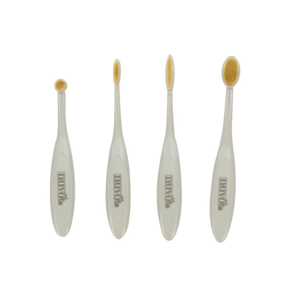 Nuvo Stencil Brushes (4/Pk) – Kreative Kreations