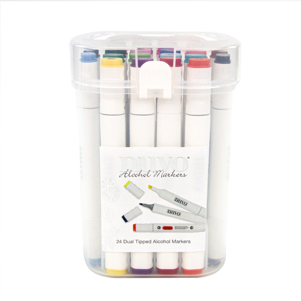 Perfect Pastels Alcohol Marker Pen Collection, 12 pack - Nuvo – Tonic  Studios USA