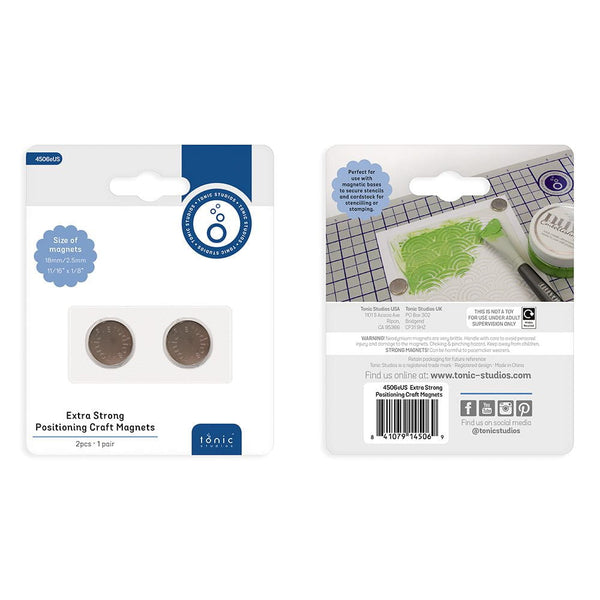 Tonic Extra Strong Positioning Craft Magnets (2 pack)
