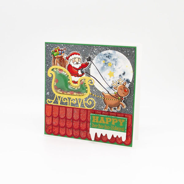 Santa's Sleigh Die & Stamp Set