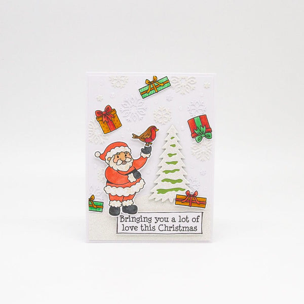 Santa's Sleigh Die & Stamp Set