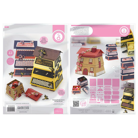 Buzzing Beehive House Gift Box Die Set