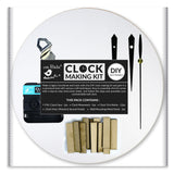 Load image into Gallery viewer, PVC Clock Making Kit 10&quot; 1/Pkg White