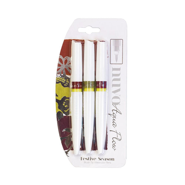 Nuvo - Aqua Flow Pens - Festive Season - 895n - tonicstudios