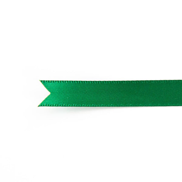 9mm Tree Top Green Double Face Satin Ribbon - 8963E