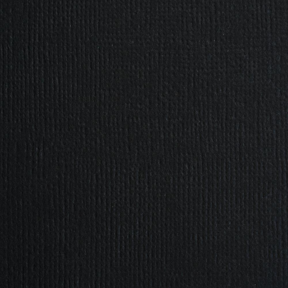  50 Sheets Black Cardstock 12 x 12, 230gsm/80lb Thick