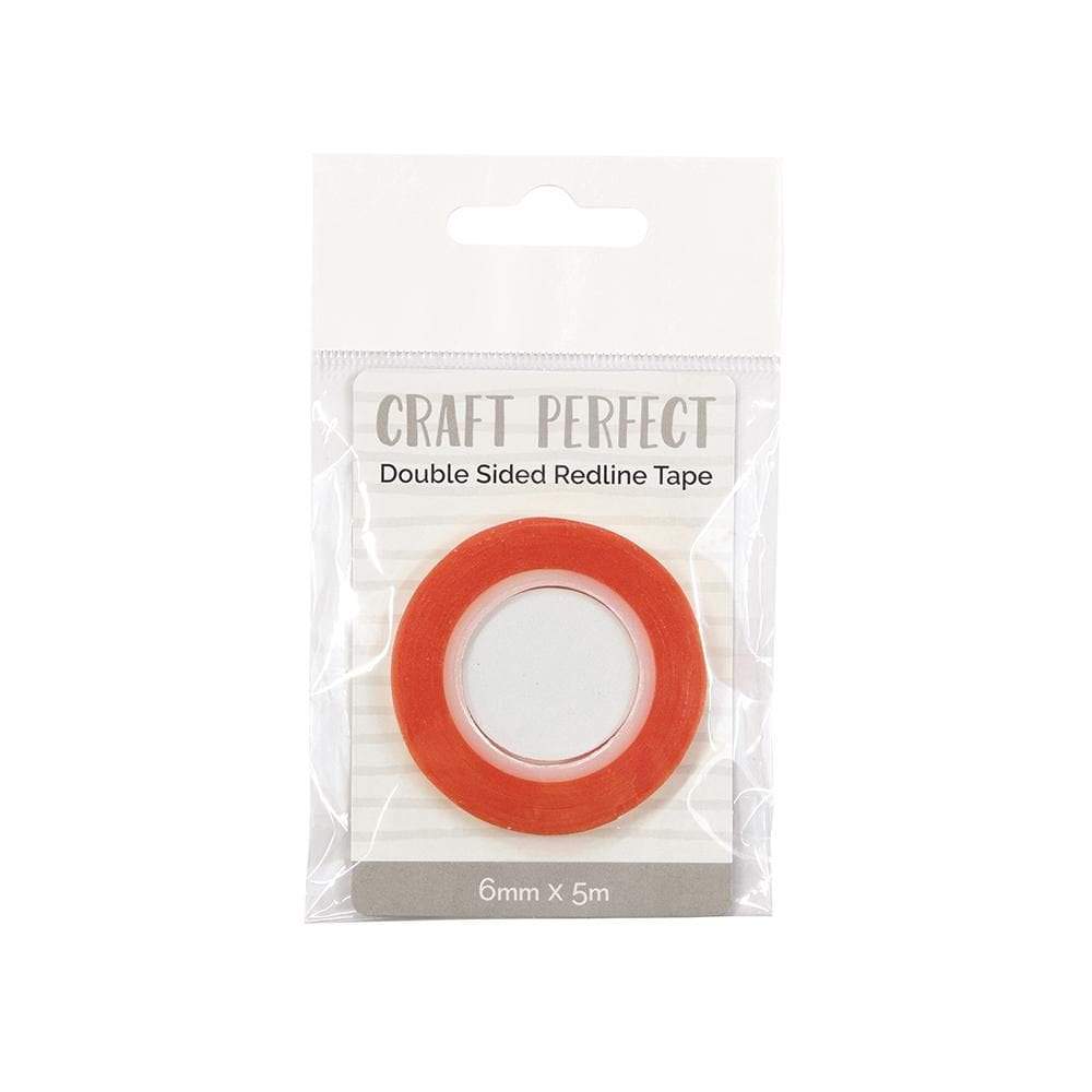 Craft Perfect Red Line Tape .23X5.5Yds-Clear