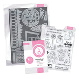 Load image into Gallery viewer, Santa&#39;s Sleigh Die Set, Stamp Set &amp; Shaker Creator Blister Pack Bundle