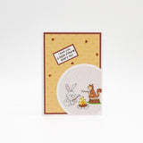 Load image into Gallery viewer, Stamp Club - Campfire Critters - Stamp &amp; Die Set - SC16