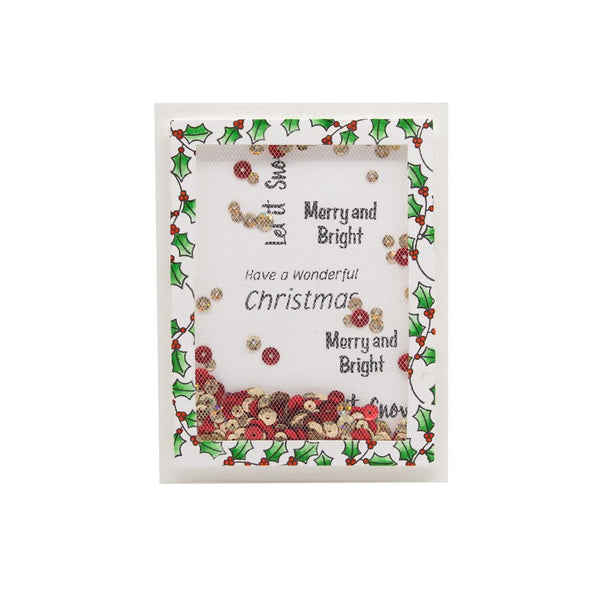 Christmas Confetti Sentiments Stamp Set (28 stamps) - 4920E