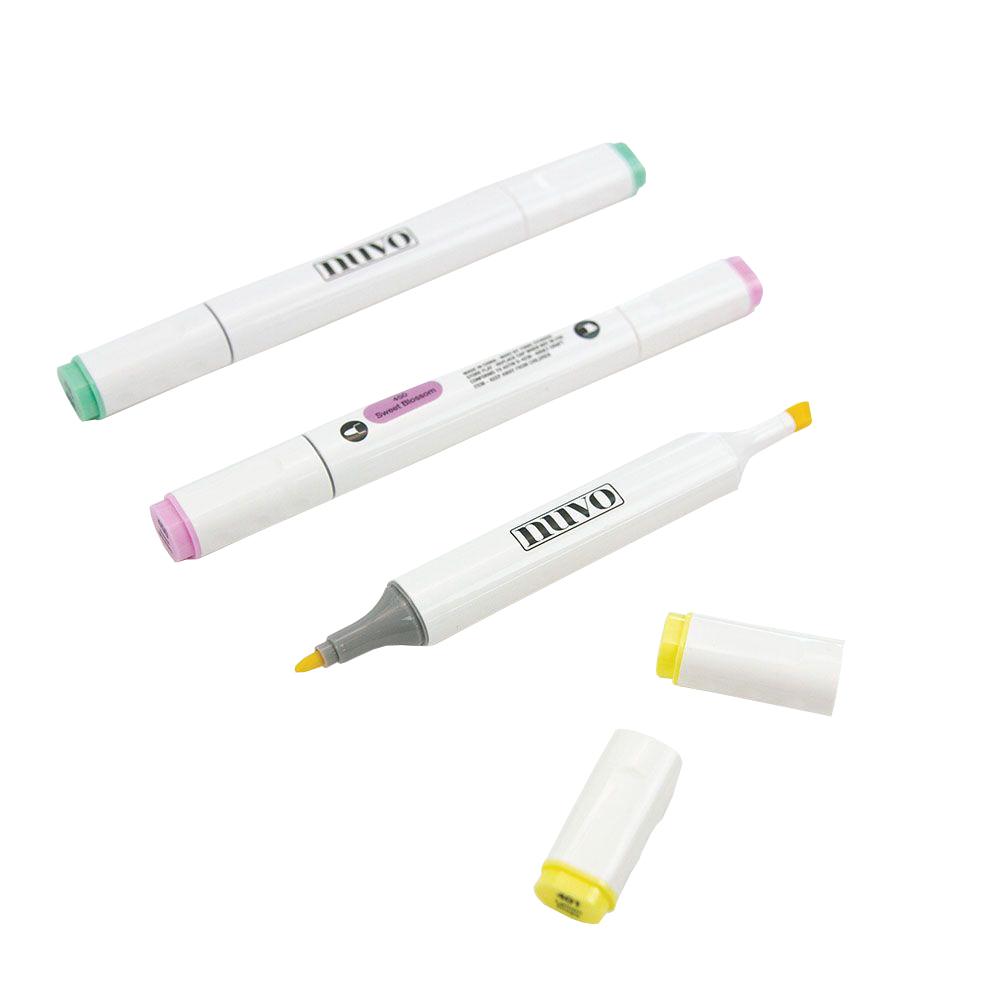 Bright & Dark Colors Alcohol Marker Pen 24 pack - Nuvo – Tonic Studios USA