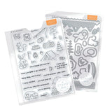 Load image into Gallery viewer, Stamp Club - Campfire Critters - Stamp &amp; Die Set - SC16