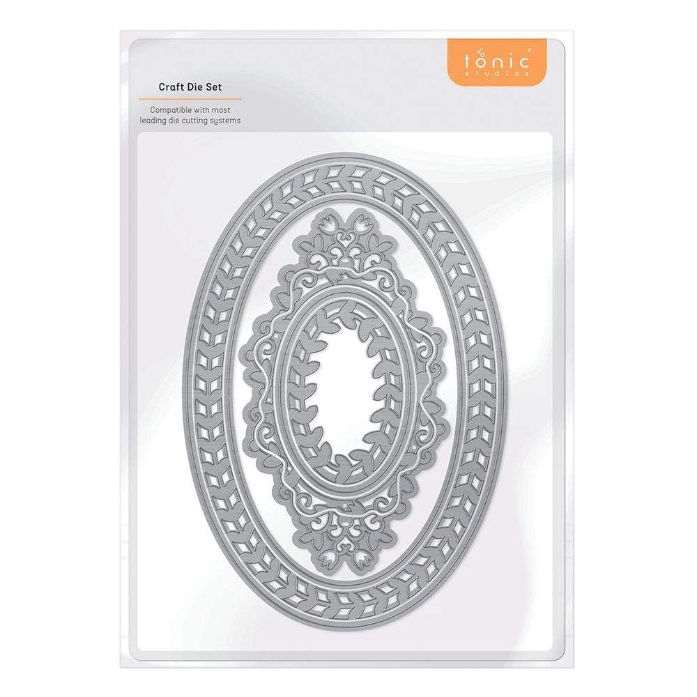 Tonic Studios Die Cutting Tonic Studios - Mini Ornate Frame Die Set  - 4455E