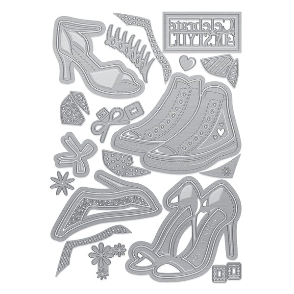 Tonic Studios Die Cutting Tonic Studios - Simply Shoe Shop Die & Stamp Set - DB079