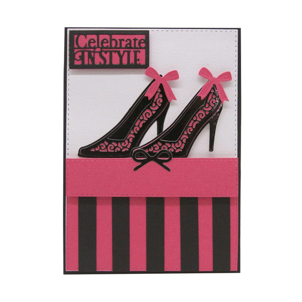 Tonic Studios Die Cutting Tonic Studios - Simply Shoe Shop Die & Stamp Set - DB079