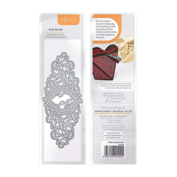 Tonic Studios Die Cutting Tonic Studios - Tangled Trellis Die Set  - 4402E