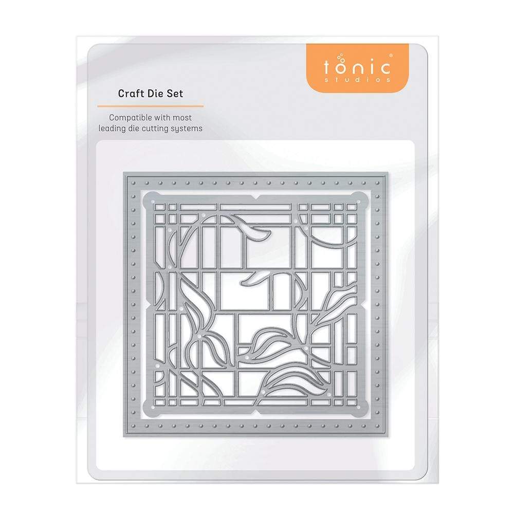 Tonic Studios Die Cutting Tonic Studios - Vinyard Frond Square Die Set  - 4421E