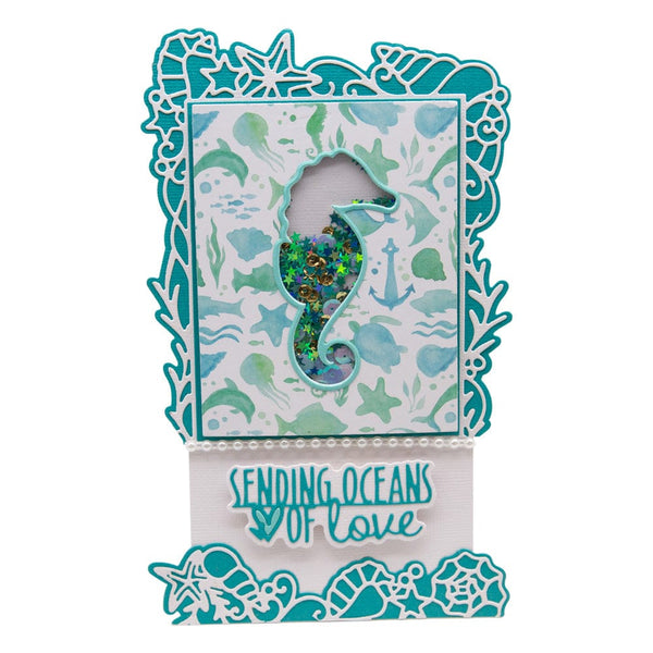 Tonic Studios Die Cutting Under The Sea - Layering Frame Die Set - 5325e